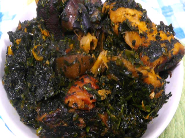 Afang Soup (South Eastern Nigeria)