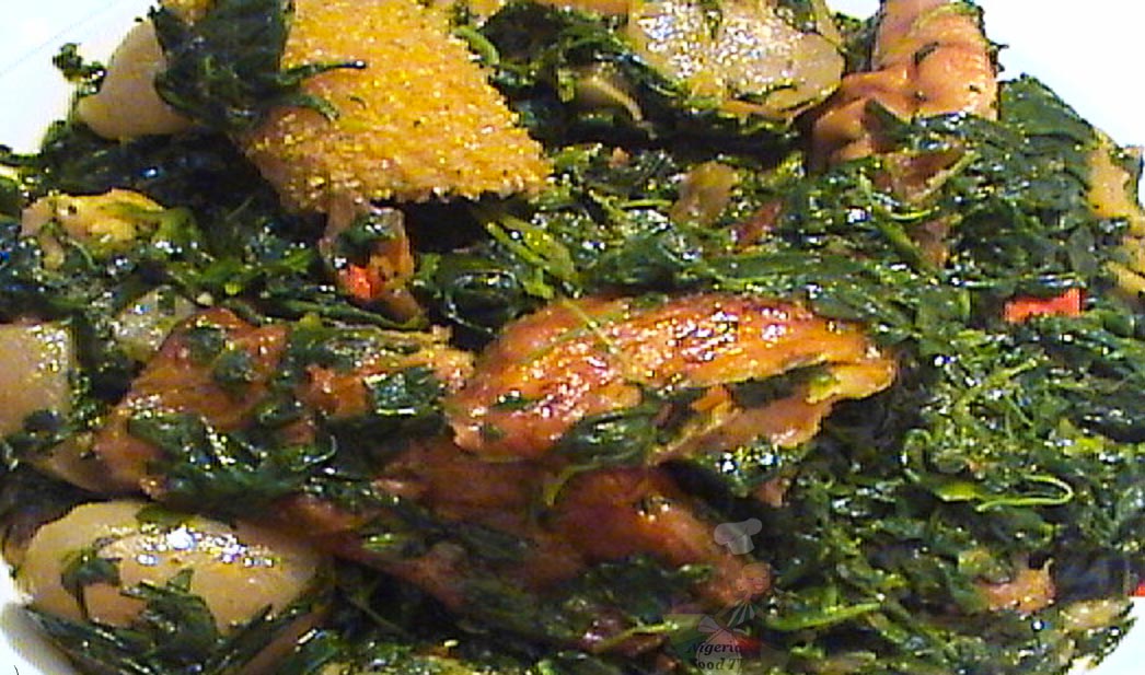 Edikang-Ikong Soup ( South Eastern Nigeria)