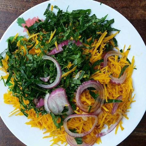 Ukazi Salad Delicacy (Eastern Nigeria)